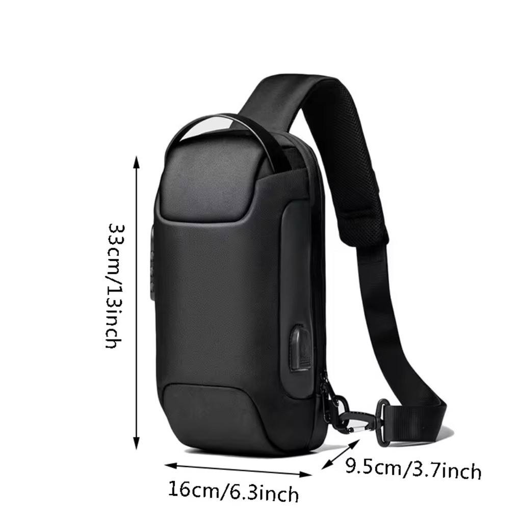 Mosrugs | Anti-Theft Crossbody Bag with USB Charging – Secure, Stylish, and Functional