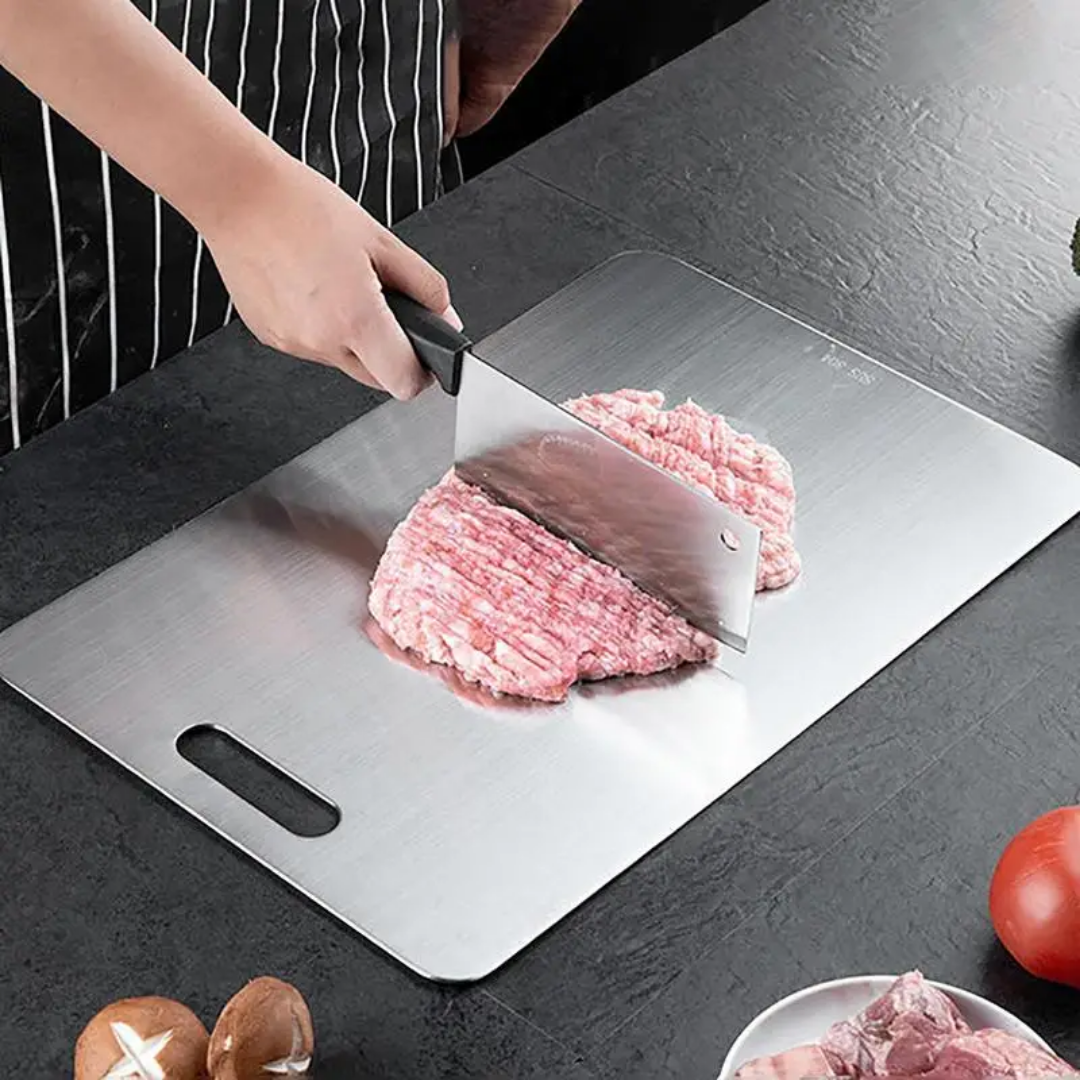 Mosrugs | Premium Stainless Steel Cutting Board - Stain and Scratch Resistant