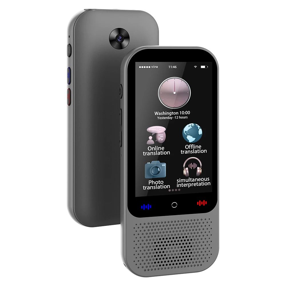 Mosrugs | S80 Pro Portable Language Translator – 138 Language Voice Translation, 16 Offline Modes & ChatGPT Integration