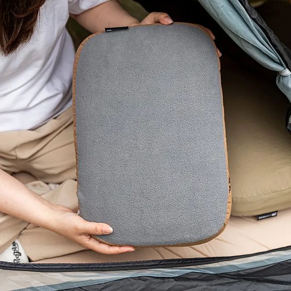 Mosrugs | Outdoor Memory Foam Camping Pillow – Portable, Dual-Sided & Washable Cover