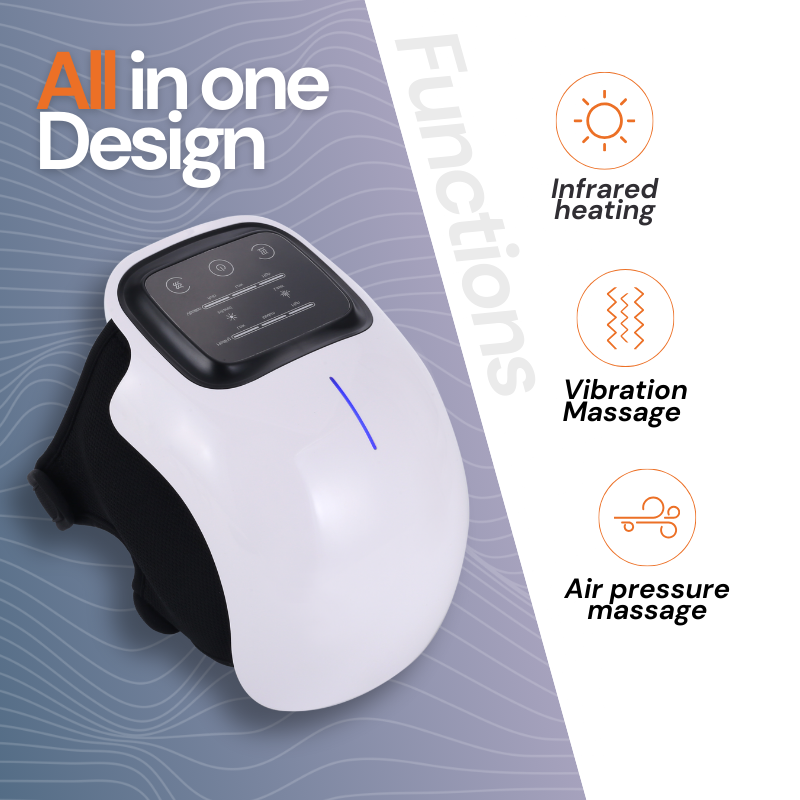 Mosrugs | Knee Massager with Red Light Therapy for Pain Relief and Muscle Recovery