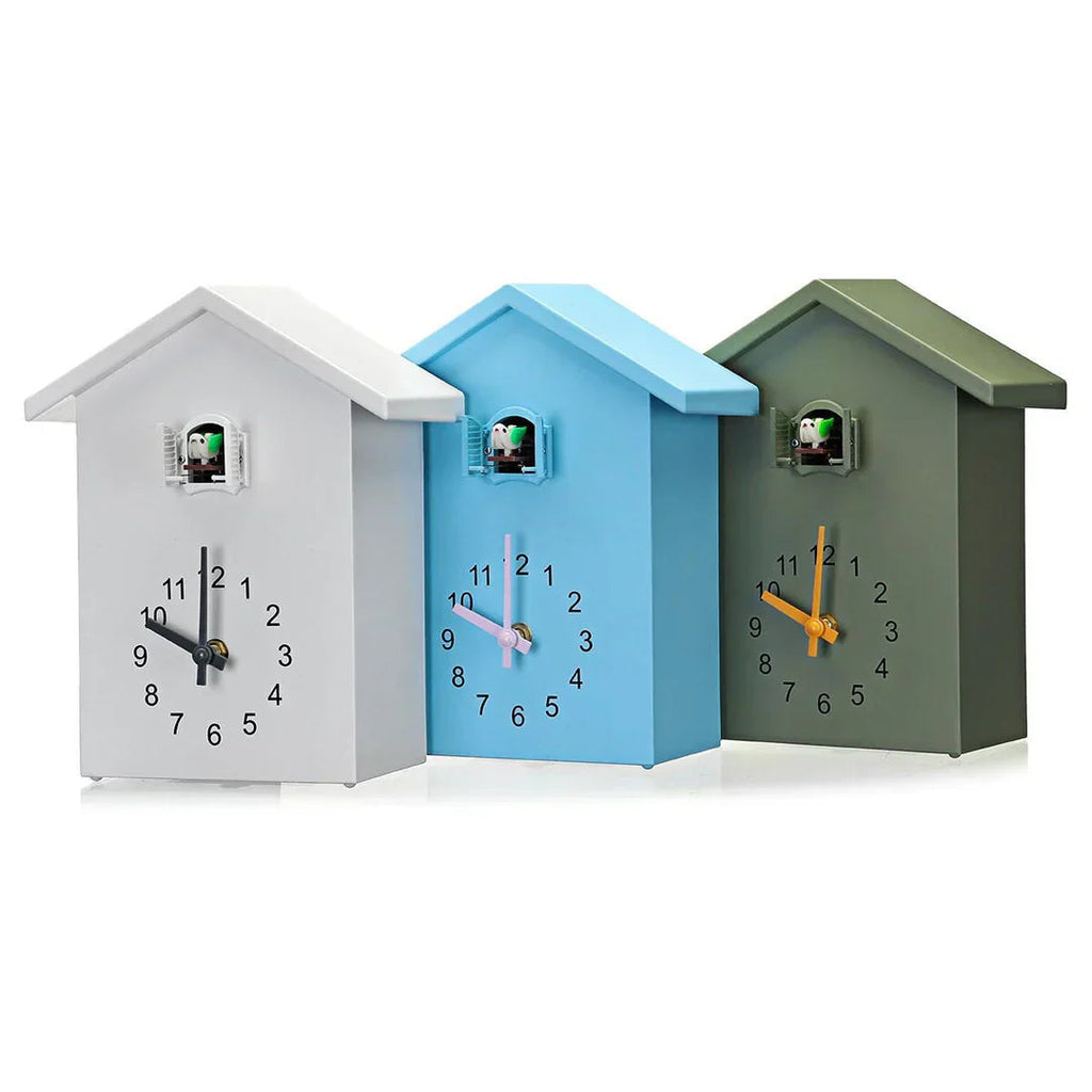 Mosrugs | Modern Cuckoo Wall Clock – Elegant Minimalist Design with Hourly Cuckoo Sound