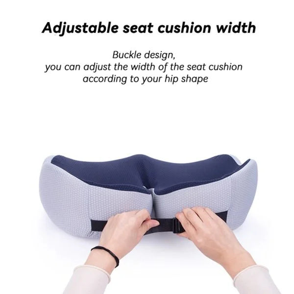 Mosrugs | Adjustable Memory Foam Sit Bone Relief Seat Cushion