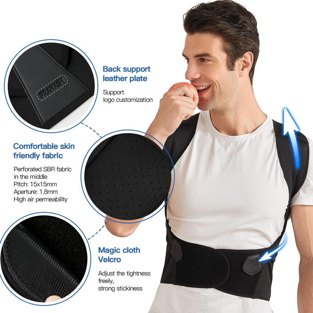 Mosrugs | Back Posture Corrector | Adjustable, Breathable Design for Men & Women to Improve Posture and Reduce Back Pain