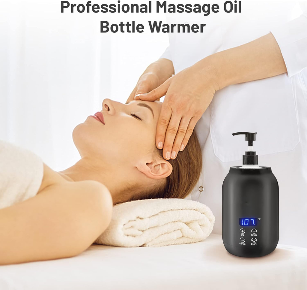 Mosrugs | Professional Portable Electric Massage Oil Warmer – Fast Heating & Digital Control