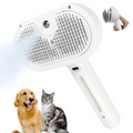 Mosrugs | PawMist – Mist-Infused Massage Brush for Pets | Gentle Grooming & Cooling Care for Cats and Dogs