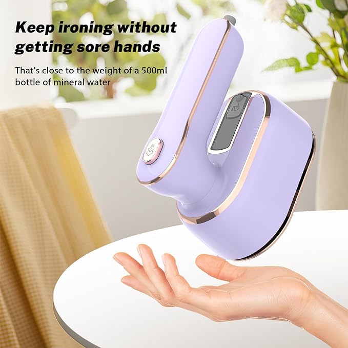 Mosrugs | Compact Steam Iron: Your Travel-Friendly Wrinkle Remover