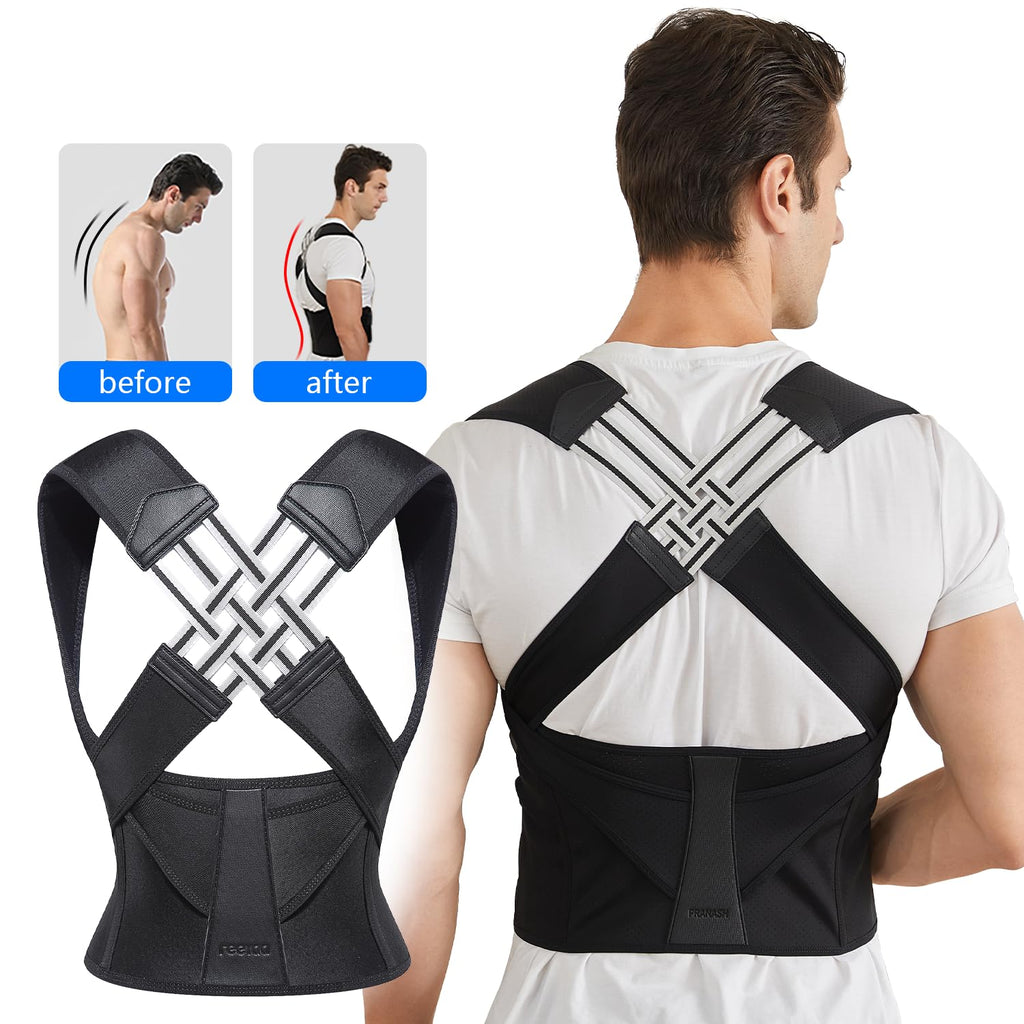 Mosrugs | Back Posture Corrector | Adjustable, Breathable Design for Men & Women to Improve Posture and Reduce Back Pain