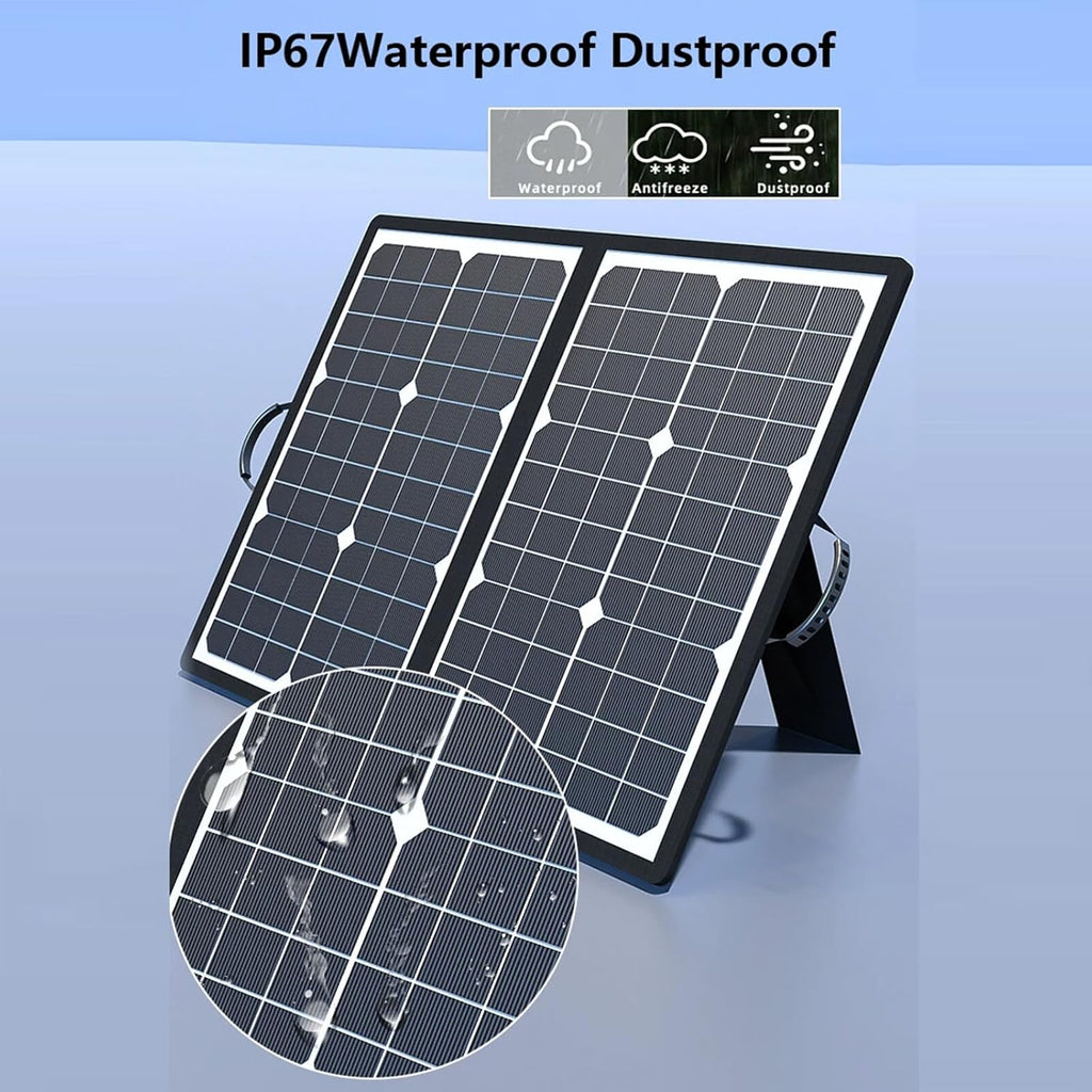 Mosrugs | SolaraX 1000W Foldable Solar Panel Kit – Portable Off-Grid Power with MPPT Charging