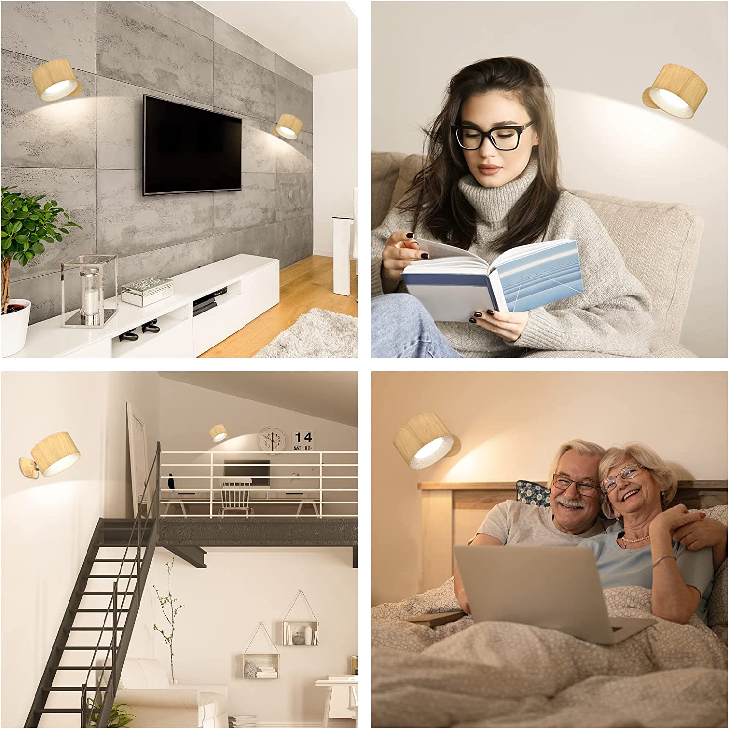 Mosrugs | Eternity Glow – Wireless LED Wall Light with Remote Control & Timer