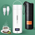Mosrugs | Portable Electric Travel Kettle | Compact Stainless Steel Smart Kettle with LCD