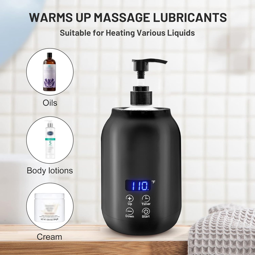 Mosrugs | Professional Portable Electric Massage Oil Warmer – Fast Heating & Digital Control