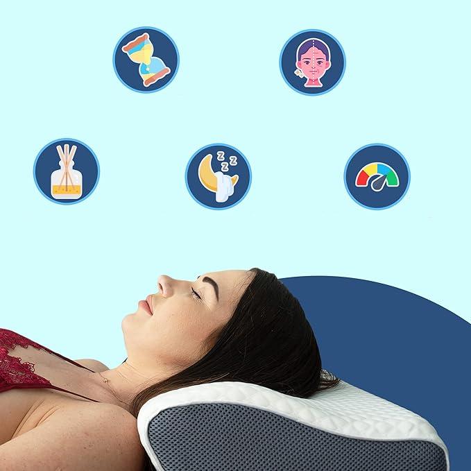 Mosrugs | QuietNest - Supportive Pillow for Snore Relief