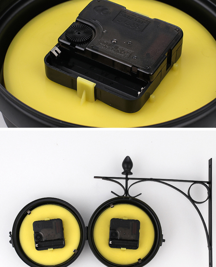 Mosrugs | TwinView - Euro-Style Double Wall Clock