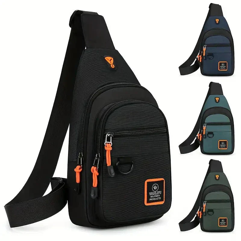 Mosrugs | UrbanTrail – Durable Men’s Shoulder Bag | Waterproof Crossbody Travel & Everyday Bag