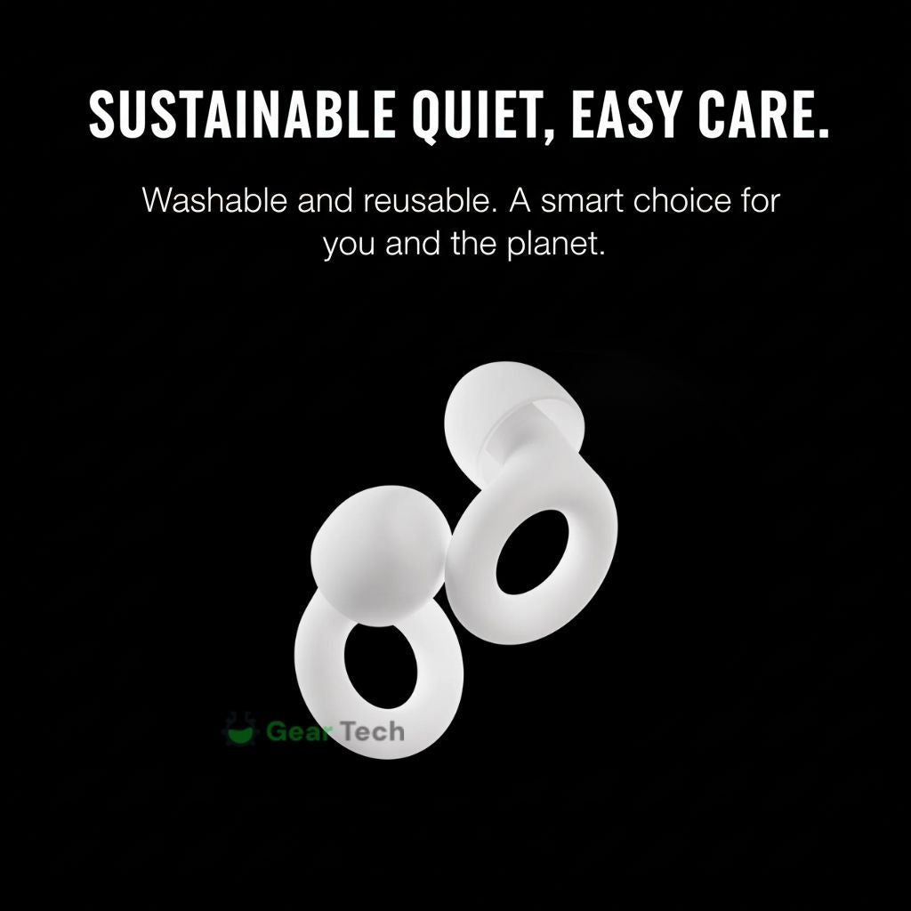 Mosrugs | AuraCalm™ Harmony | Reusable Noise Cancelling Earplugs for Sleeping, Focus and Noise Sensitivity