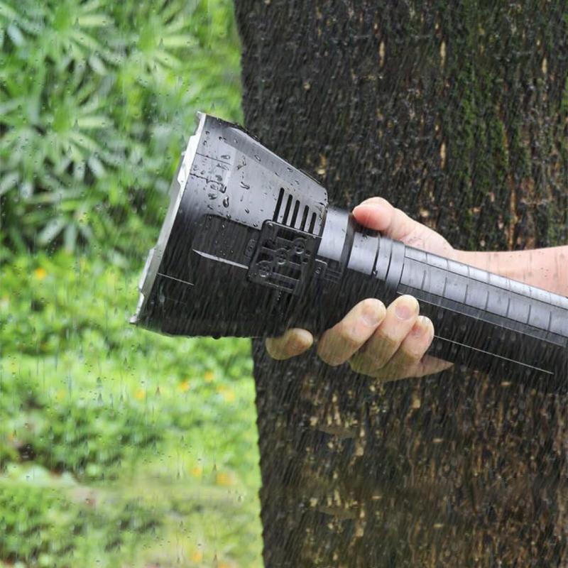 Mosrugs | High-Power Waterproof LED Flashlight | 30,000–50,000 Lumens Rechargeable Torch