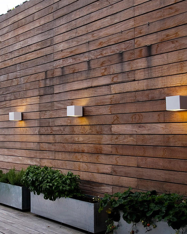 Mosrugs | LED Outdoor Up Down Wall Light | Waterproof Metal Fixture for Patio. Garden & Entryway Illumination