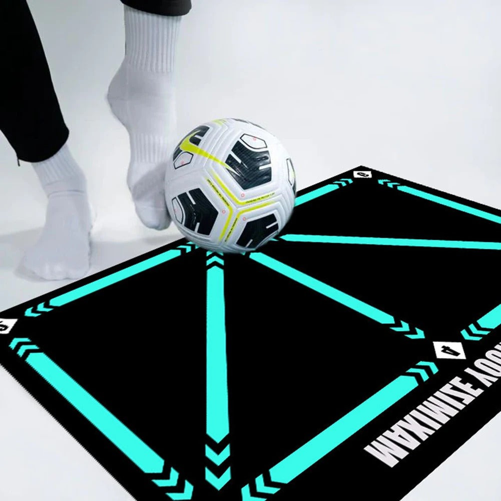 Mosrugs | Soccer Training Mat – Anti-Slip, Noise-Reducing Training Tool