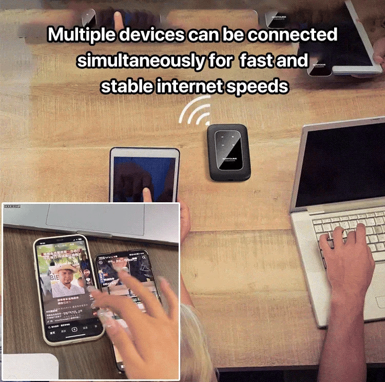 Mosrugs | Portable 5G WiFi Router – High-Speed Mobile Wireless Internet Hotspot