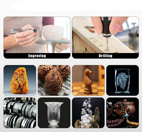 Mosrugs | Cordless Engraving Pen – Perfect for 50+ Surfaces & DIY Projects