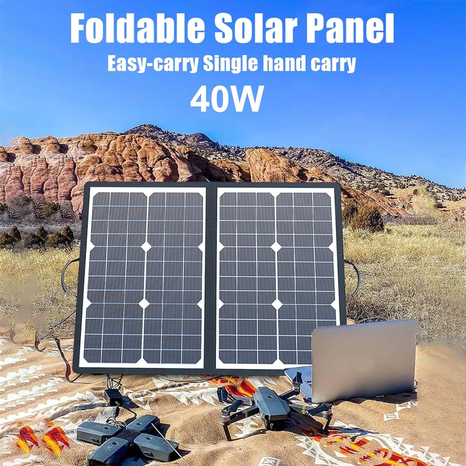 Mosrugs | SolaraX 1000W Foldable Solar Panel Kit – Portable Off-Grid Power with MPPT Charging