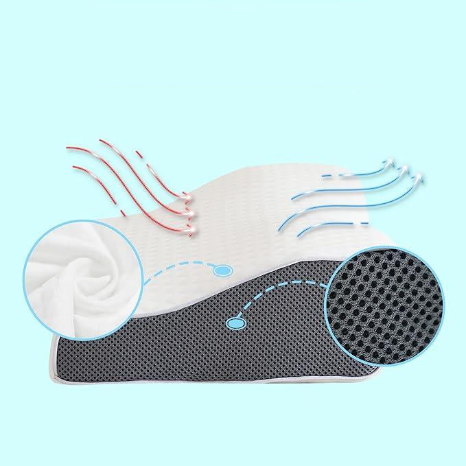 Mosrugs | QuietNest - Supportive Pillow for Snore Relief