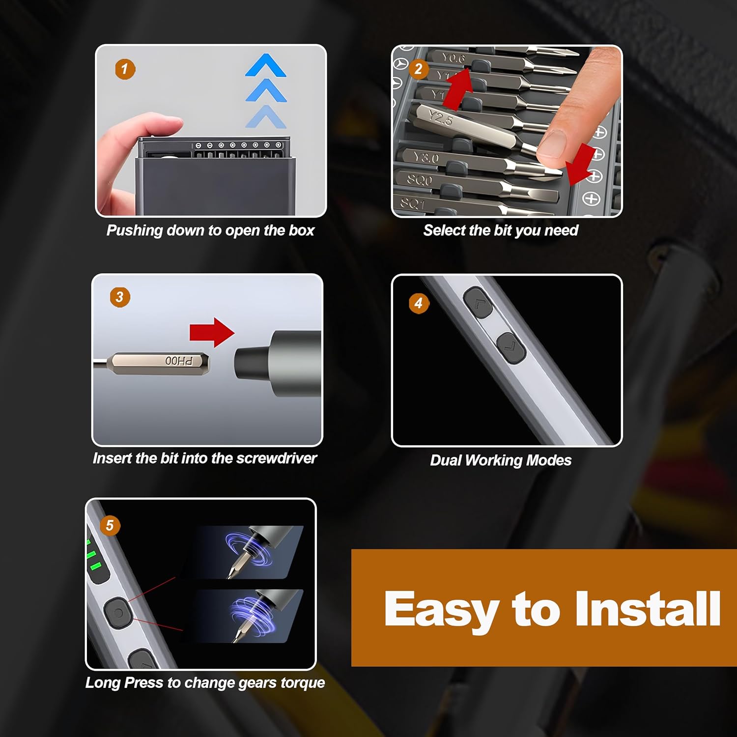 Mosrugs | ProFix 68-in-1 Electric Precision Screwdriver Set