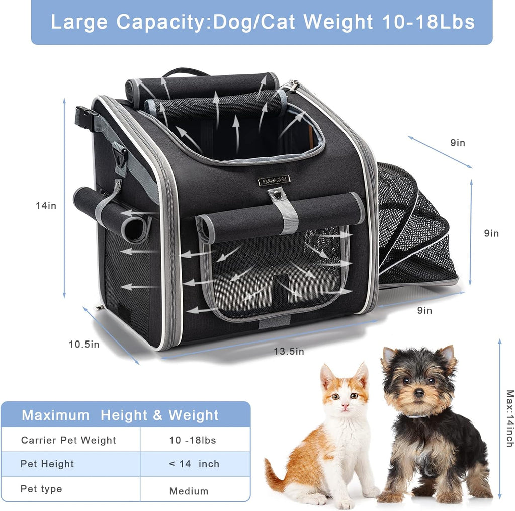 Mosrugs | Max – Pet Bike Basket for Dogs & Cats