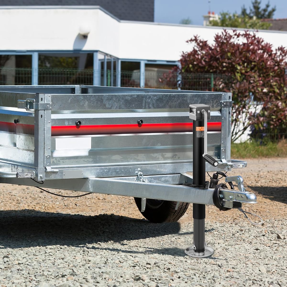 Mosrugs | Heavy-Duty A-Frame Trailer Jack with Drop Leg – 5000 lb Lifting Capacity