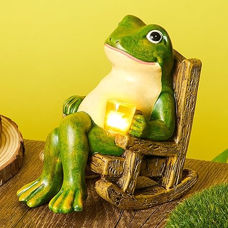 Mosrugs | FrogShine - Solar Garden Lighting Sculpture