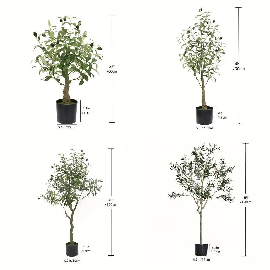 Mosrugs | OlivaLeaf - Lifelike Olive Tree Decoration