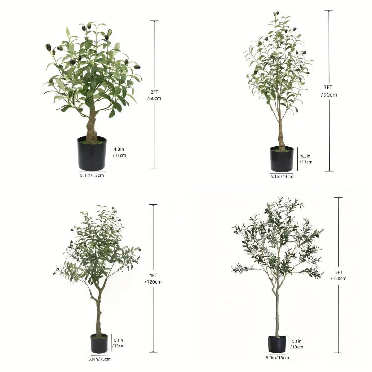 Mosrugs | OlivaLeaf - Lifelike Olive Tree Decoration