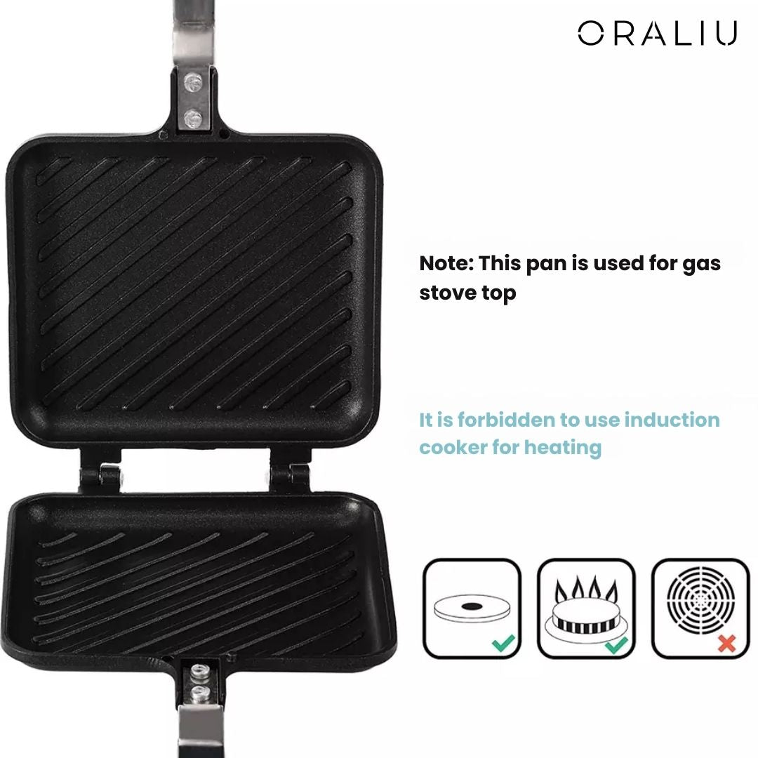 Mosrugs | Camping Sandwich Maker – Non-Stick, Perfect for Outdoor Cooking