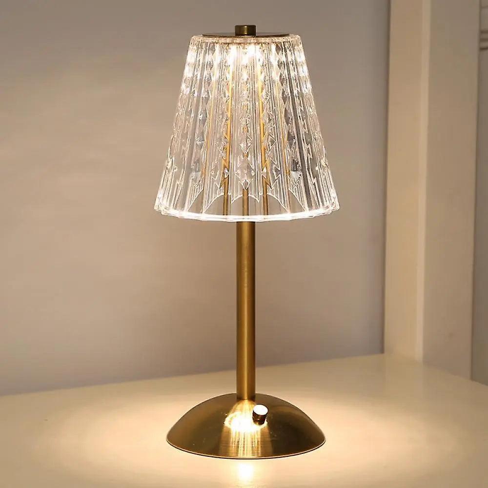 Mosrugs | CrystalLuxe - Vintage Table Lamp with Elegant Shine