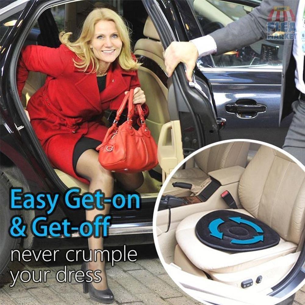 Mosrugs | TurnEase 360° Rotating Seat Cushion – Comfortable Swivel Cushion for Car, Office & Home