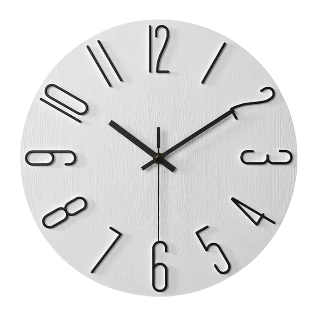 Mosrugs | ScandiTick - Elegant Wooden Timepiece