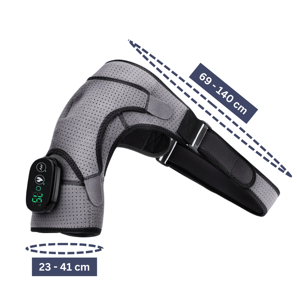 Mosrugs | Shoulder Massage Device | Heat Therapy, Adjustable Intensity & Ideal for Muscle Relaxation