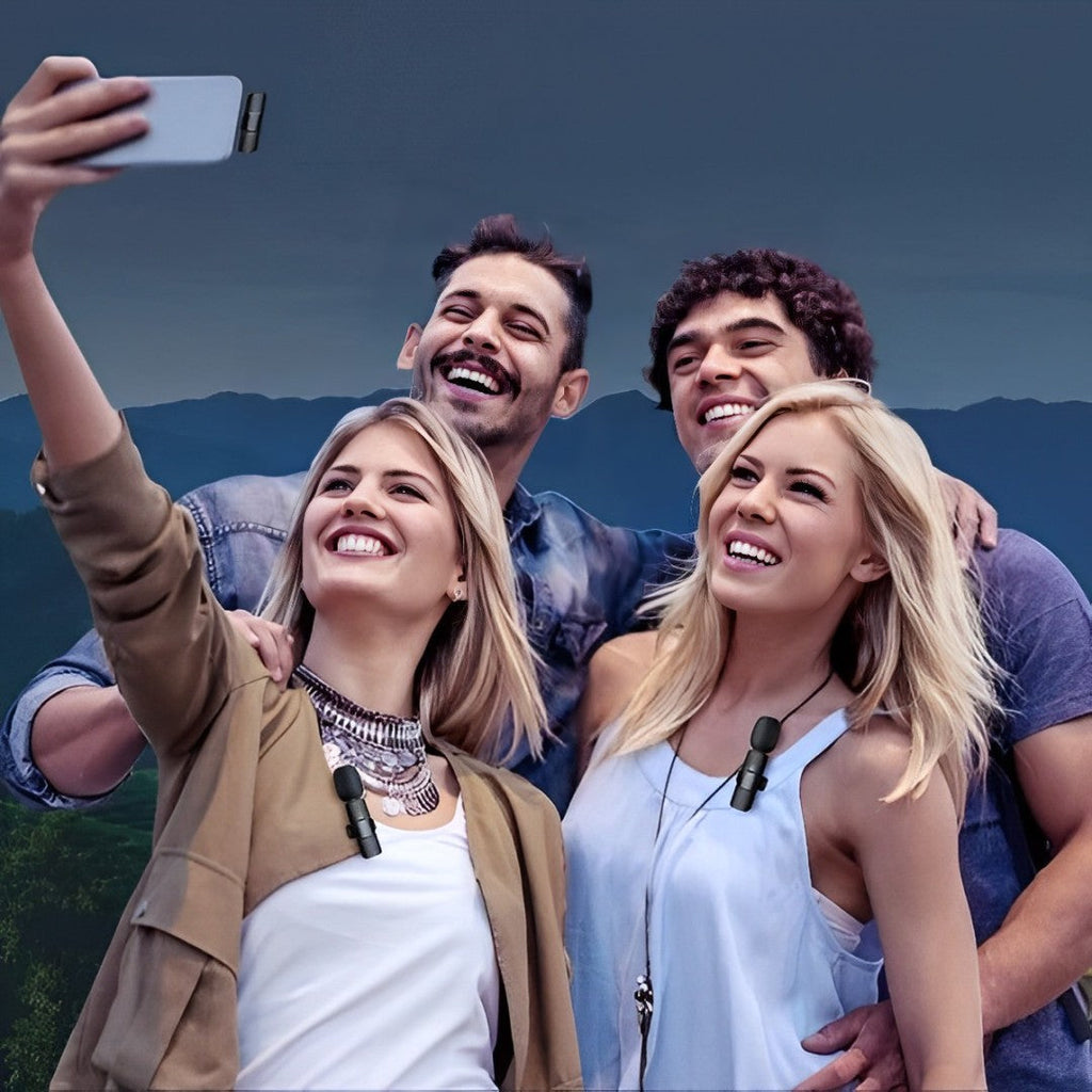 Mosrugs | Pro Wireless Lavalier Microphone - Effortless Audio Capture Anywhere