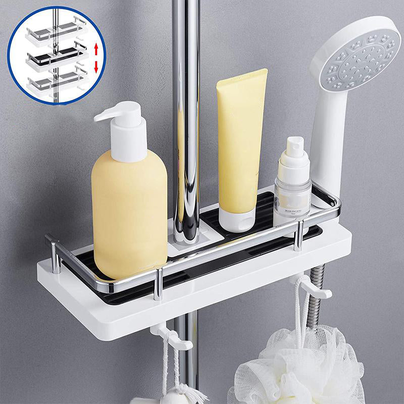 Mosrugs | BathBuddy | No-Drill Shower Shelf – Space-Saving Bathroom Storage