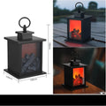 Mosrugs | RadiantFlame LED Lantern – Realistic Flame Table Lamp for Cosy Ambient Lighting