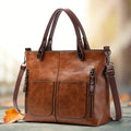 Mosrugs | Elly – Women’s Vintage Leather Shoulder Bag | Handmade & Elegant Design
