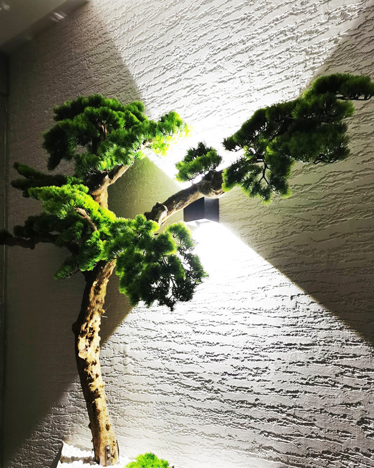 Mosrugs | LED Outdoor Up Down Wall Light | Waterproof Metal Fixture for Patio. Garden & Entryway Illumination