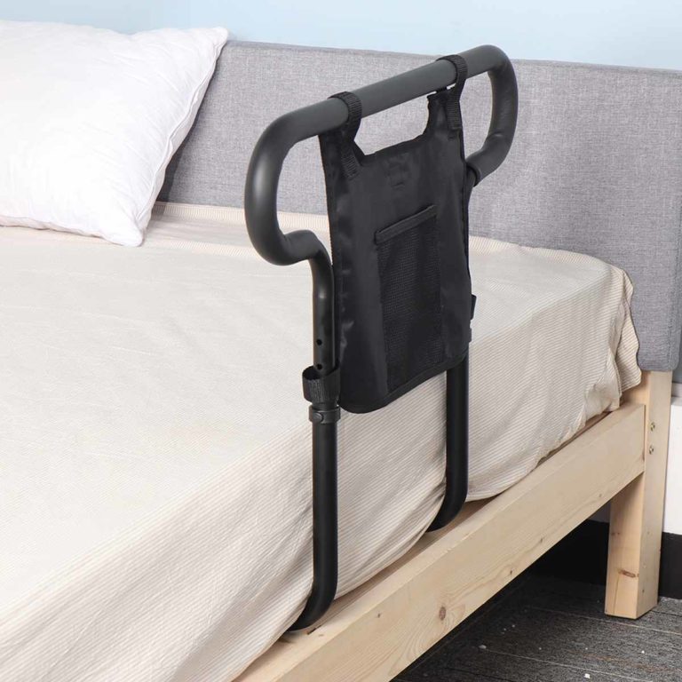 Mosrugs | Universal Senior Bed Rail – Reliable Elderly Assist with Storage Pouch