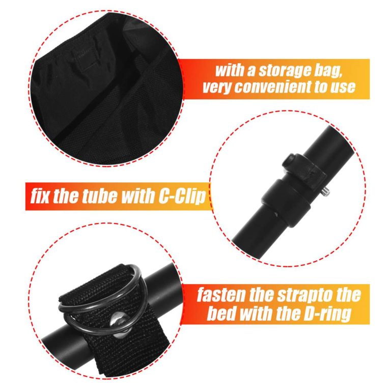 Mosrugs | Universal Senior Bed Rail – Reliable Elderly Assist with Storage Pouch