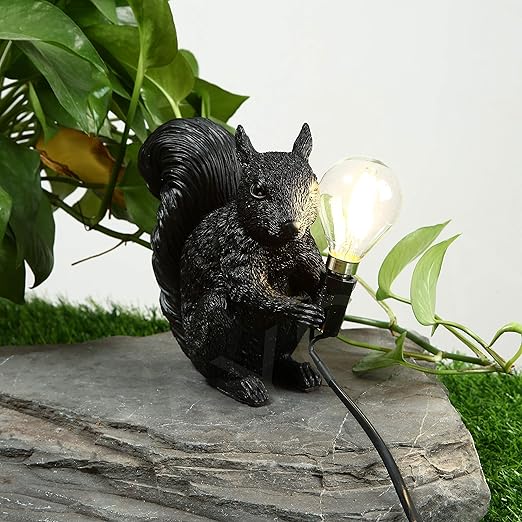 Mosrugs | ForestGlow - Sophisticated Squirrel Lamp