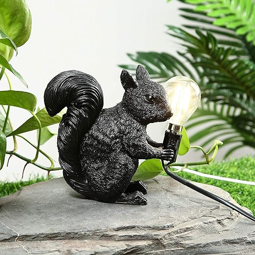 Mosrugs | ForestGlow - Sophisticated Squirrel Lamp