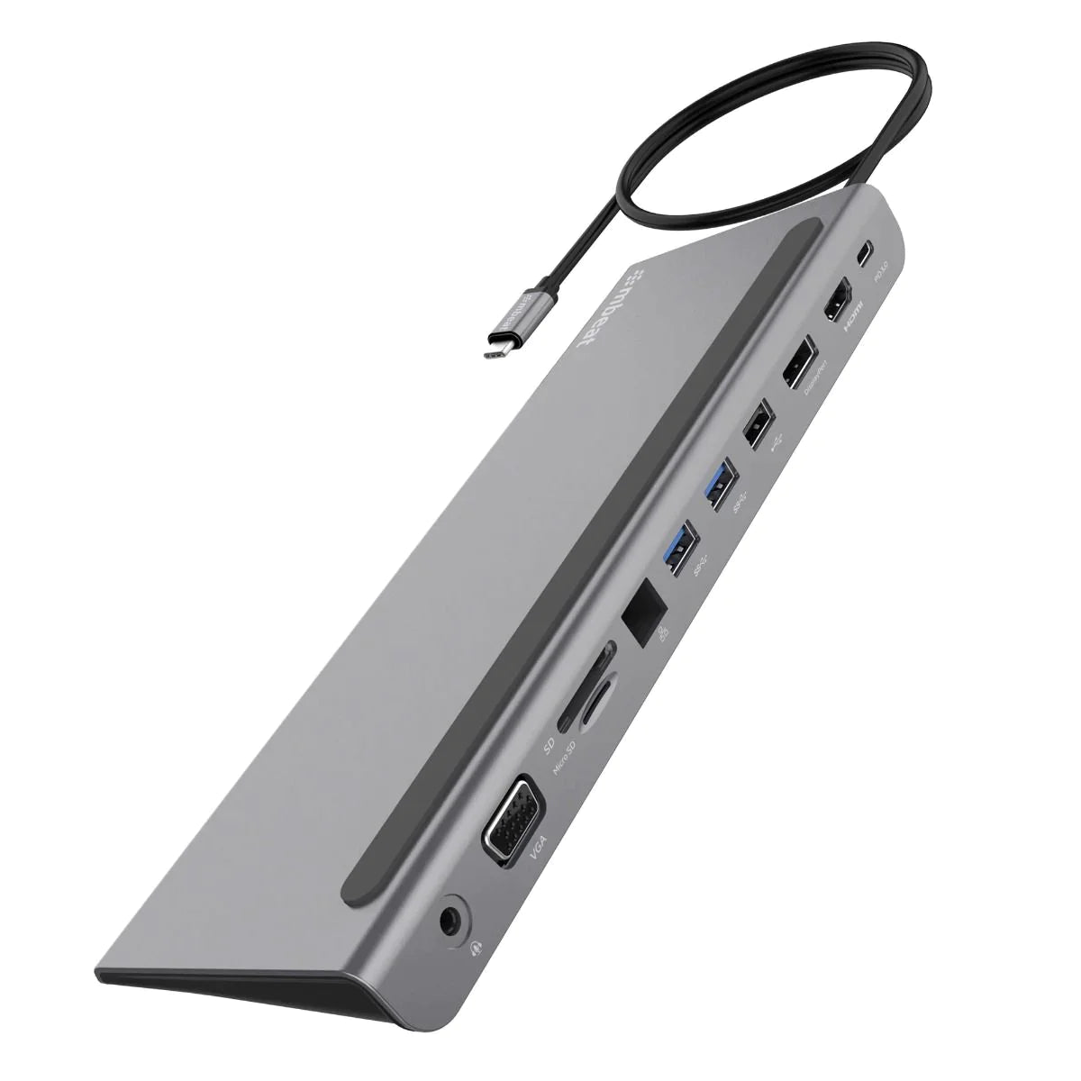 Mosrugs | LapStation Pro – 11-in-1 USB-C Laptop Docking Station with HDMI, Ethernet & SD Card Ports