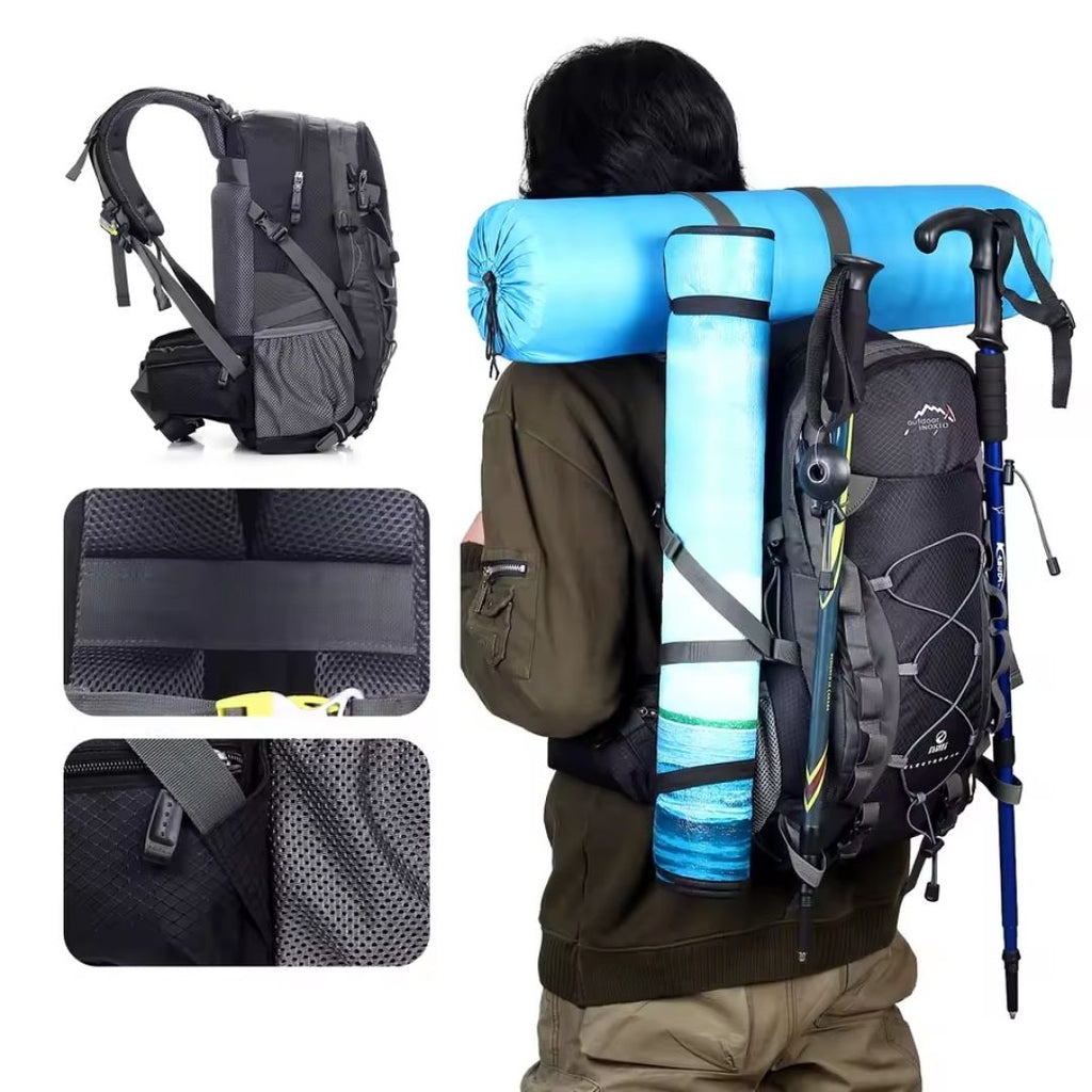 Mosrugs | Backpack Pro – Outdoor, Trekking, & Hanging System