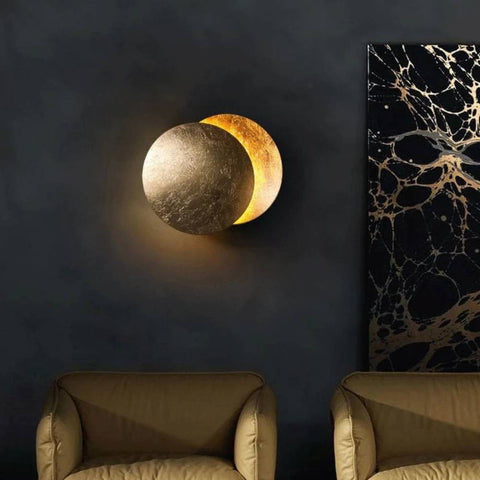 Mosrugs | Lunora Wall Lamp with Magical Moonlight – Warm Ambient LED Lighting for Home & Office